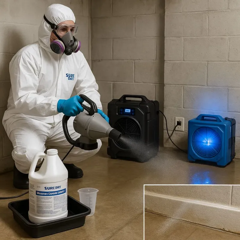 Sanitization and Odor Removal process in Denison, IA