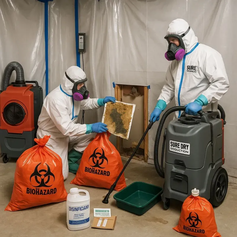 Contaminated Water Handling Protocols process in Denison, IA
