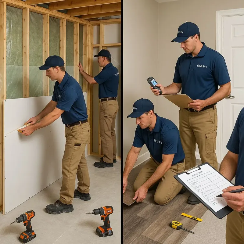 Repairs and Reconstruction process in Denison, IA